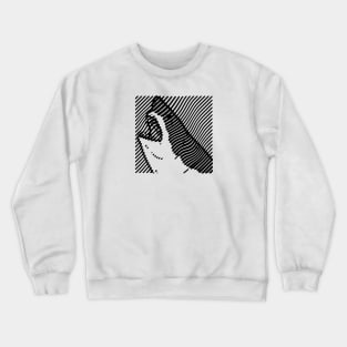 Linocut Bigfish Crewneck Sweatshirt